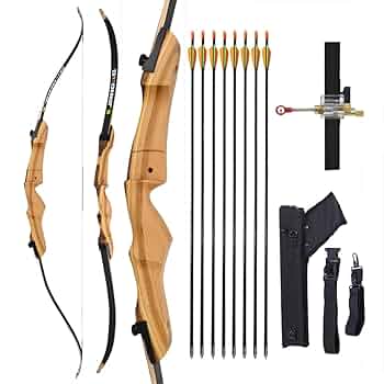 弓道 弓 Amazon.co.jp: MILAEM 10～22LBS アーチェリー弓 48/54インチ